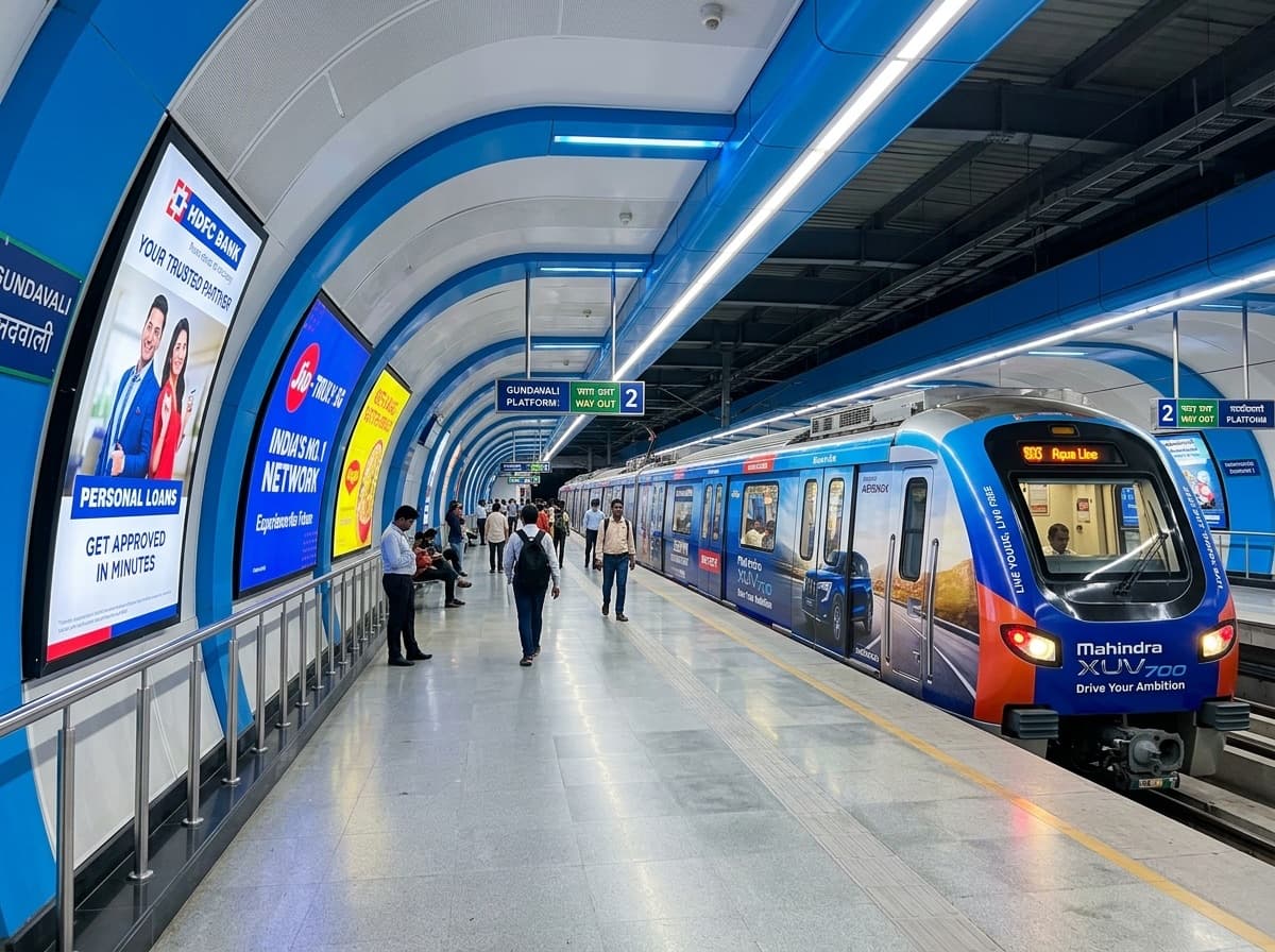 Metro Advertising in Mumbai